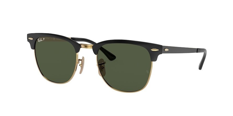 OKULARY RAY-BAN® CLUBMASTER METAL RB 3716 187/58 51 ROZMIAR M Z POLARYZACJĄ