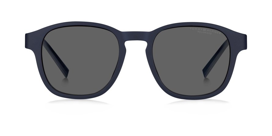 OKULARY KOREKCYJNE TOMMY HILFIGER TH 2085CS FLL/M9 50 ROZMIAR S + NAKŁADKA Z POLARYZACJĄ