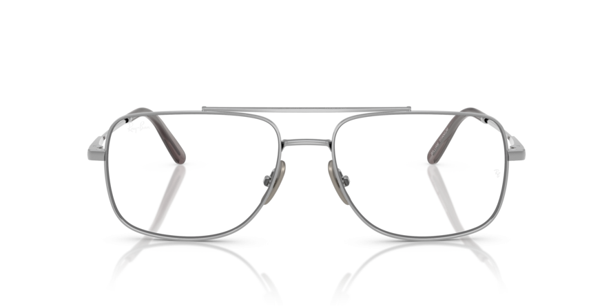 OKULARY KOREKCYJNE RAY-BAN® WILLIAM TITANIUM RX 8797 1002 58 ROZMIAR L