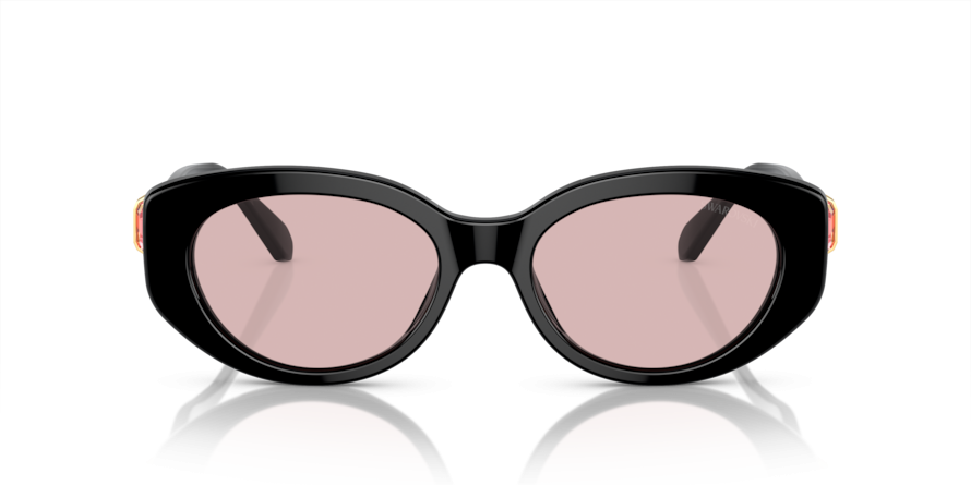 OKULARY SWAROVSKI SK 6002 1001/5 53 ROZMIAR M