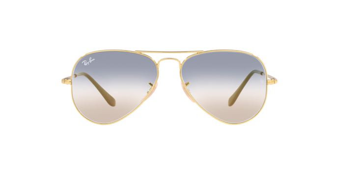 OKULARY RAY-BAN® AVIATOR METAL II RB 3689 001/GD 62 ROZMIAR L