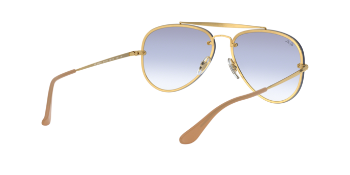 OKULARY RAY-BAN® BLAZE AVIATOR RB 3584N 001/19 58 ROZMIAR M