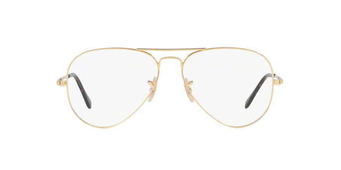 OKULARY KOREKCYJNE RAY-BAN® AVIATOR RX 6489 2500 58 ROZMIAR L