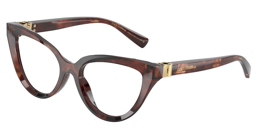OKULARY KOREKCYJNE DOLCE &amp; GABBANA DG 3414 3222 54 ROZMIAR M