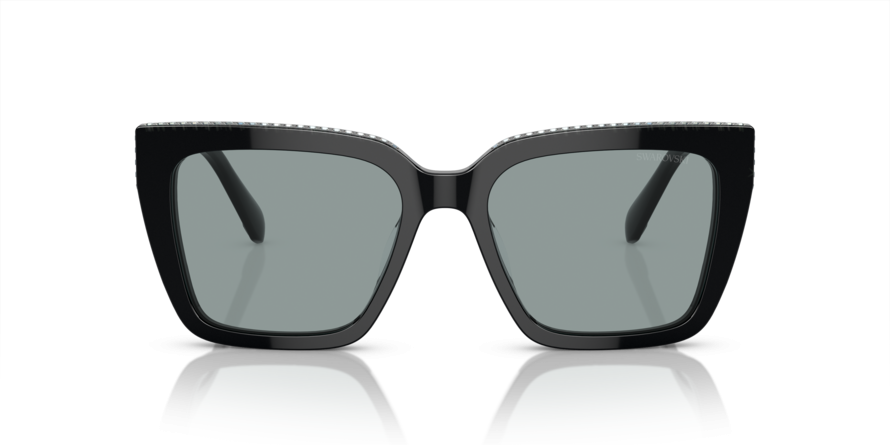 OKULARY SWAROVSKI SK 6013 1010/1 54 ROZMIAR M