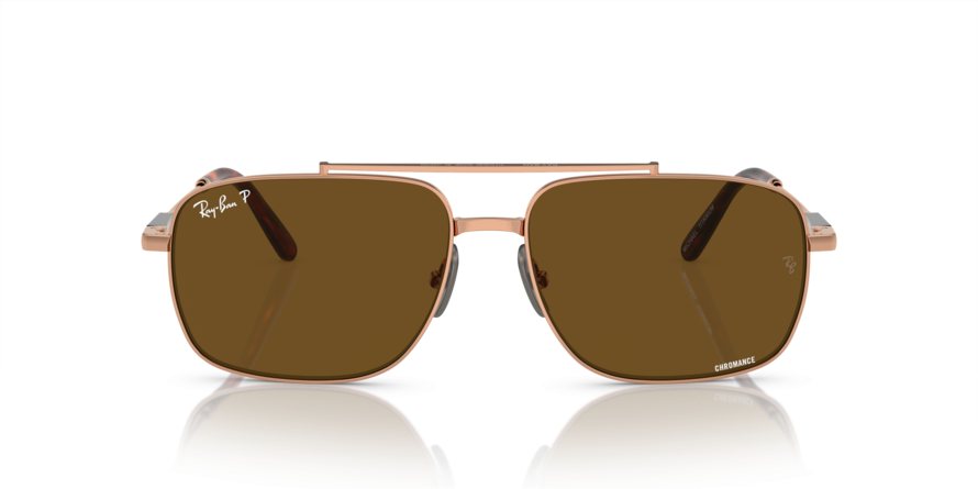 OKULARY RAY-BAN® MICHAEL TITANIUM RB 8096 9266AN 59 ROZMIAR L Z POLARYZACJĄ