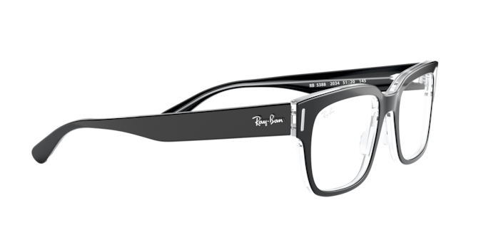 OKULARY KOREKCYJNE RAY-BAN® JEFFREY RX 5388 2034 53 ROZMIAR M
