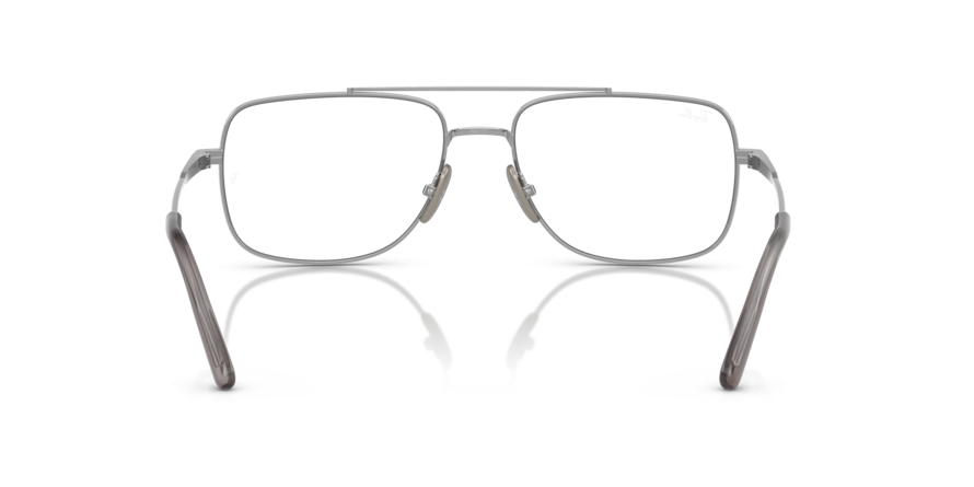OKULARY KOREKCYJNE RAY-BAN® WILLIAM TITANIUM RX 8797 1002 58 ROZMIAR L