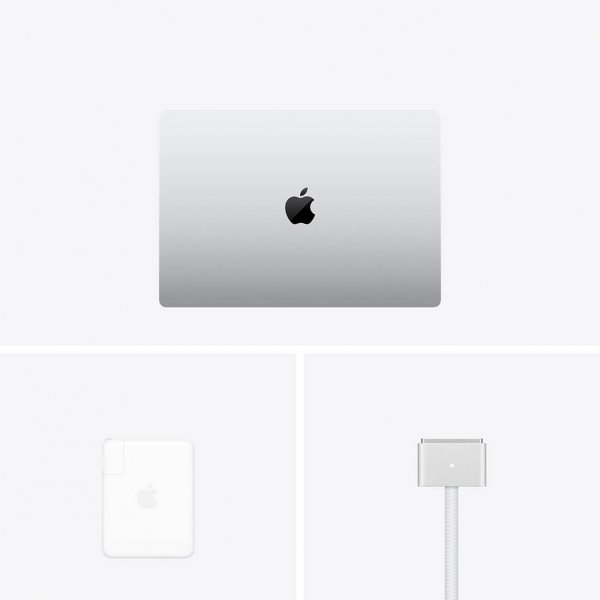 Apple MacBook Pro 16&quot; M1 Pro 10-core CPU + 16-core GPU / 16GB RAM / 1TB SSD / Klawiatura US / Srebrny (Silver) - outlet