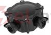 Puszka n/t hermetyczna PH PG16 75x75x33 5x4mm2 IP67 czarna A.0035C