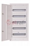 Rozdzielnica modułowa p/t RPsm 90 Z /5x18/ z zamkiem RPSM 90 5X18 Z RAL 9003 P90-5-18-20