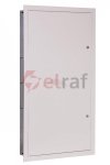 Rozdzielnica modułowa p/t RPsm 90 Z /5x18/ z zamkiem RPSM 90 5X18 Z RAL 9003 P90-5-18-20