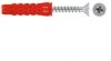 Kołek uniwersalny 8x40/50, wkręt z łbem stożkowym, Masterbox (SFXP-08040050 x 50szt.)