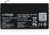 Akumulator AGM Voltage 12V 1,2Ah VE12-1.2 (Żywotność 6-9 lat)
