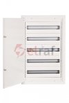 Rozdzielnica modułowa 5x24 podtynkowa z zamkiem IP31 RPSM 120 Z (5X24) P120-5-24-20