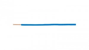 Przewód instalacyjny H05V-U (DY) 1,5 niebieski /100m/