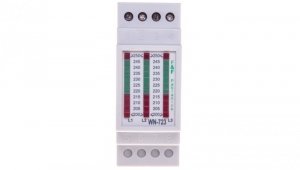 Lampka modułowa potrójna biały 230-400V AC WN-723