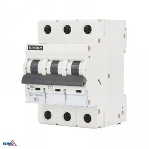 Wyłącznik nadprądowy 6KA 3P C 06A VDE SCHELINGER
