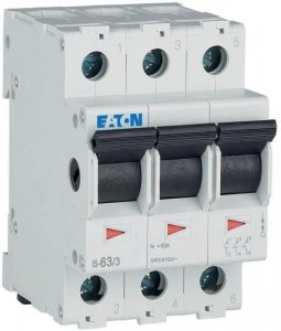 EATON ROZŁĄCZNIK IZOLACYJNY MODUŁOWY 63A 3Z 3P 3M 415V AC IS- 63/3