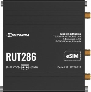 Teltonika RUT286 router przemysłowy 4G / LTE (RUT286AAAAA0)