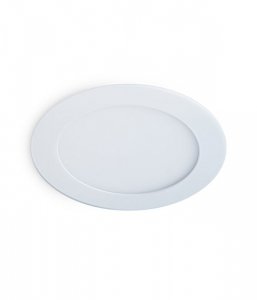 FLAX BIAŁY OPRAWA DOWNLIGHT PT LED OKRĄGŁA  9W 830 WW 3000K 590LM IP20 120ST AL