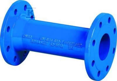 KRÓCIEC DWUKOŁNIERZ. FF DN80X300 GJL