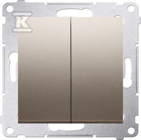 PRZ.PODW.+RAM.IP20/44 ZŁOTY MAT SIMON54