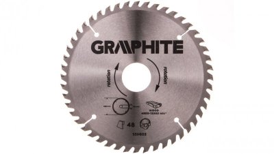 Tarcza do pilarki widiowa 160 x 30 mm, 48 zębów 55H603