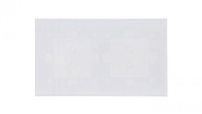 Simon Touch ramki Panel dotykowy S54 Touch, 2 moduły, 2 pola dotykowe pionowe + 2 pola dotykowe pionowe, biała perła DSTR233/70