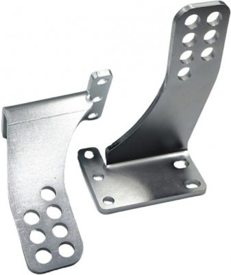 Uchwyty MOD.100/12/16 na słupek do napędów z otworami 12mm: CAME, FAAC, Genius, Proxima itd.