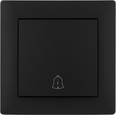 Przycisk dzwonkowy VCX WESA LC 06 Czarny