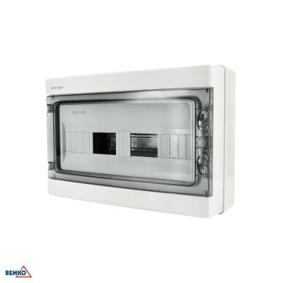 Rozdzielnica natynkowa hermetyczna IP65 ZACISKI 24N+24PE 2x12P