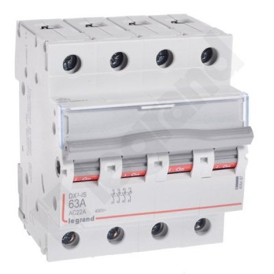 FR304 ROZŁĄCZNIK IZOLACYJNY MODUŁOWY 63A 4Z 4P 4M 400V AC