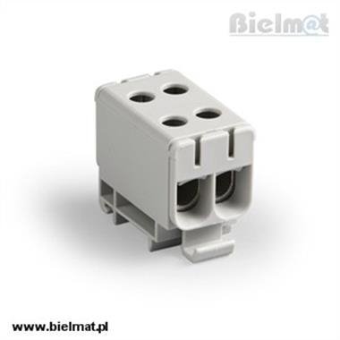 KE 66  ZACISK ROZGAŁĘŻNY 2,5 - 50 MM2 - SZARY