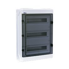 RH-54/3 ROZDZIELNIA PLASTIKOWA NT 54M 3X 18M N+PE IP65 IK07 580X435X138 DRZWI DYMNE BIAŁY NEOSERIES