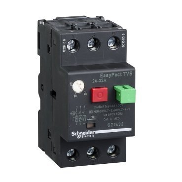 Schneider Electric Wyłącznik silnikowy GZ1E napęd przyciskowy I=24-32A zaciski skrzynkowe, GZ1E32