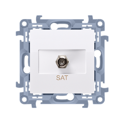 SIMON 10 MODUŁ BIAŁY GNIAZDO TV TYP F