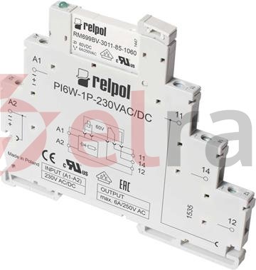 Przekaźnik interfejsowy PIR6W-1P-24VDC (SZARE) 856063