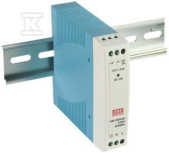 ZASIL.NA SZYNĘ DIN 10W 24V 0.42A