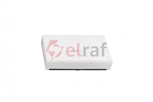 Szafa multimedialna natynkowa Multialfa plastikowa 310x530x105mm białe drzwi, zatrzask 5-014 MULTIALFA 530 BD