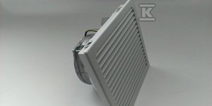LV 410 230VAC  RAL 7035 WENTYL.FILTR.