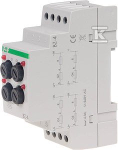 BZ-4-MODUŁ BEZP,IMAX=4X6A,4-GNIAZDOWY