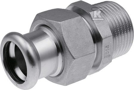 ŚRUBUNEK GZ 18X1/2 AG INOX PRESS