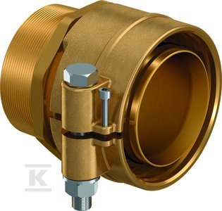 ZŁĄCZKA MOSIĘŻNA WIPEX PN6 125XGW4"