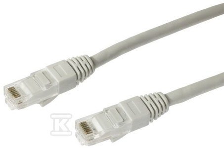 KABEL KROSOWY UTP KAT.5E PVC 2 M SZARY