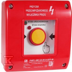 PPOŻ WYŁ.PRĄDU  PWP1-W01-B-11-2LED7M