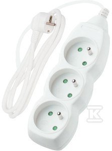 PRZEDŁ.3GN.Z/U BIAŁY 5M ONNLINE