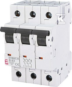 ETIMAT10 3P 6KA B 63A-WYŁĄCZNIK NMP.