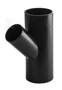 TRÓJNIK PEHD 125X90/45 S12.5 QS