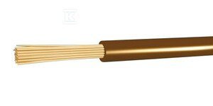 LGY 1,0 750V BRĄZOWY H05V-K 100M